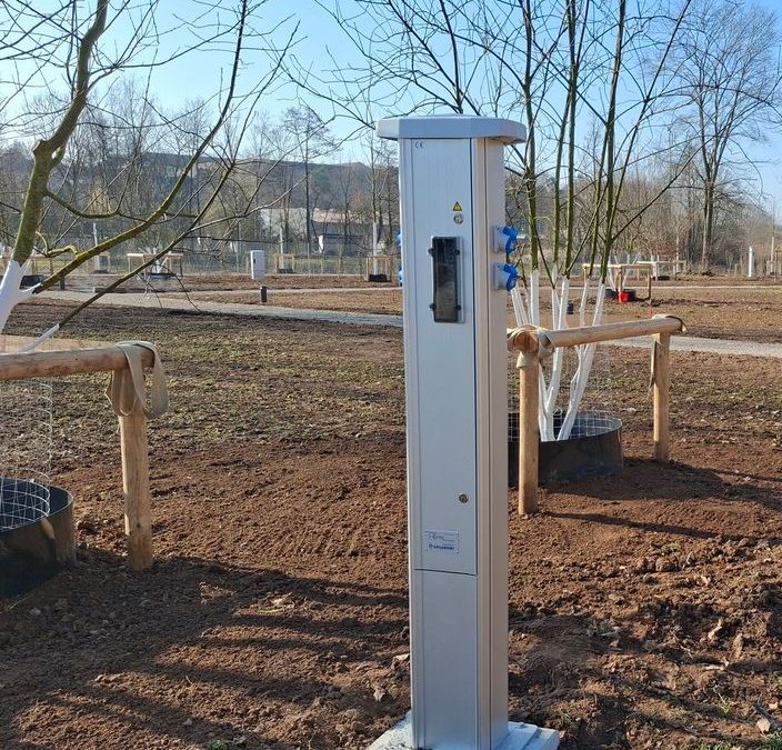 Was ist neu: Stromsäulen